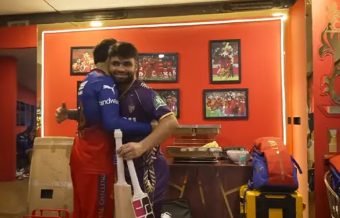 A Tale of Sportsmanship: Virat Kohli’s Heartwarming Gesture to Rinku Singh After KKR’s Thrilling Victory Virat Kohli And Rinku SIngh