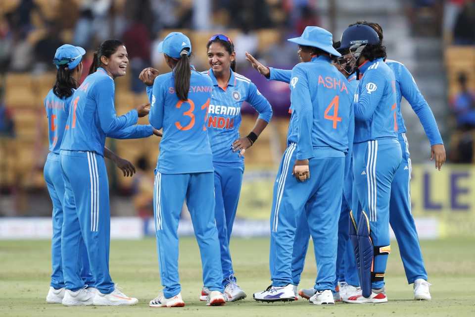 Smriti Mandhana and Asha Sobhana Shine in India vs South Africa women match