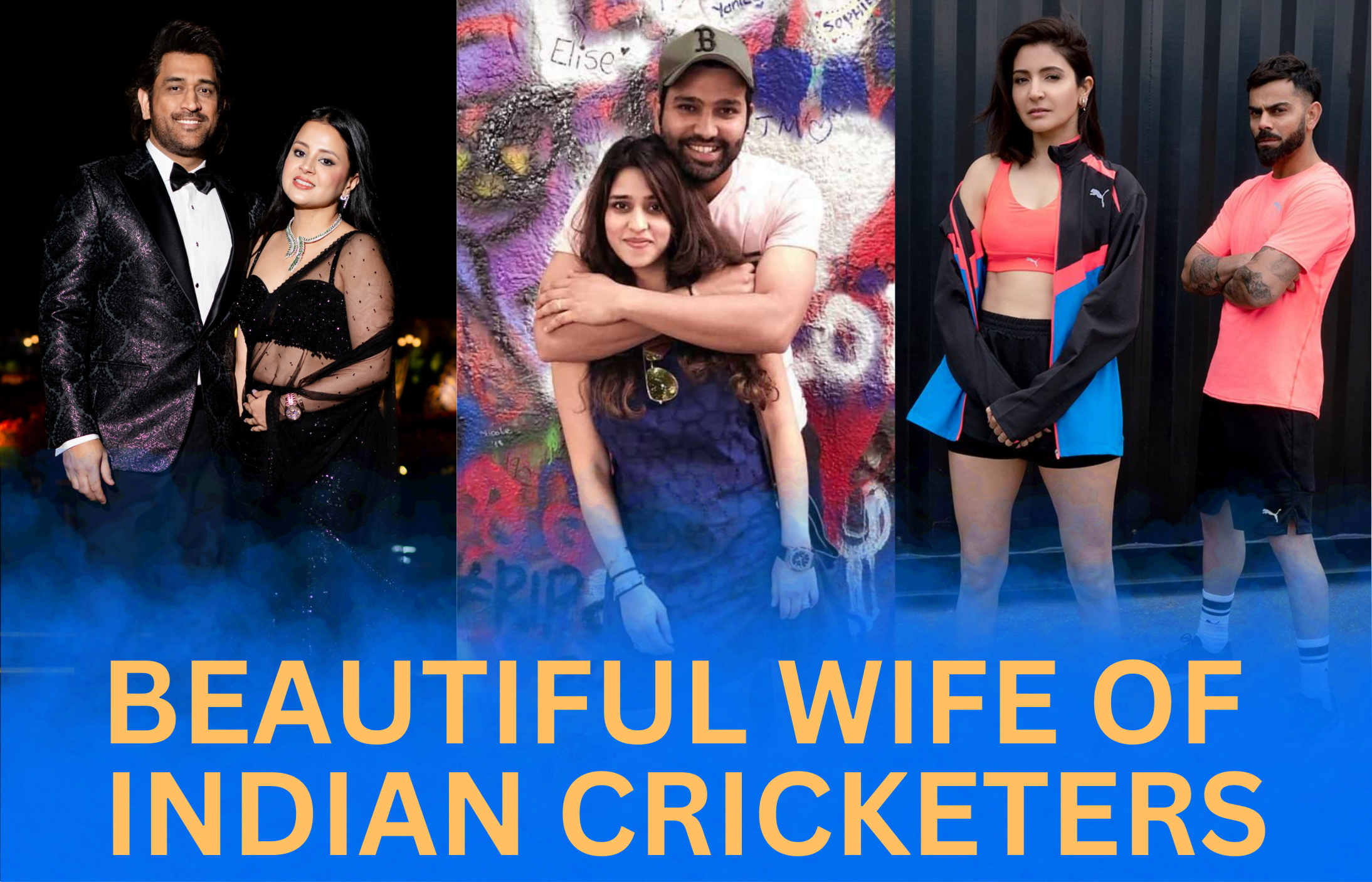 Top 10 Beautiful Wife of Indian Cricketers